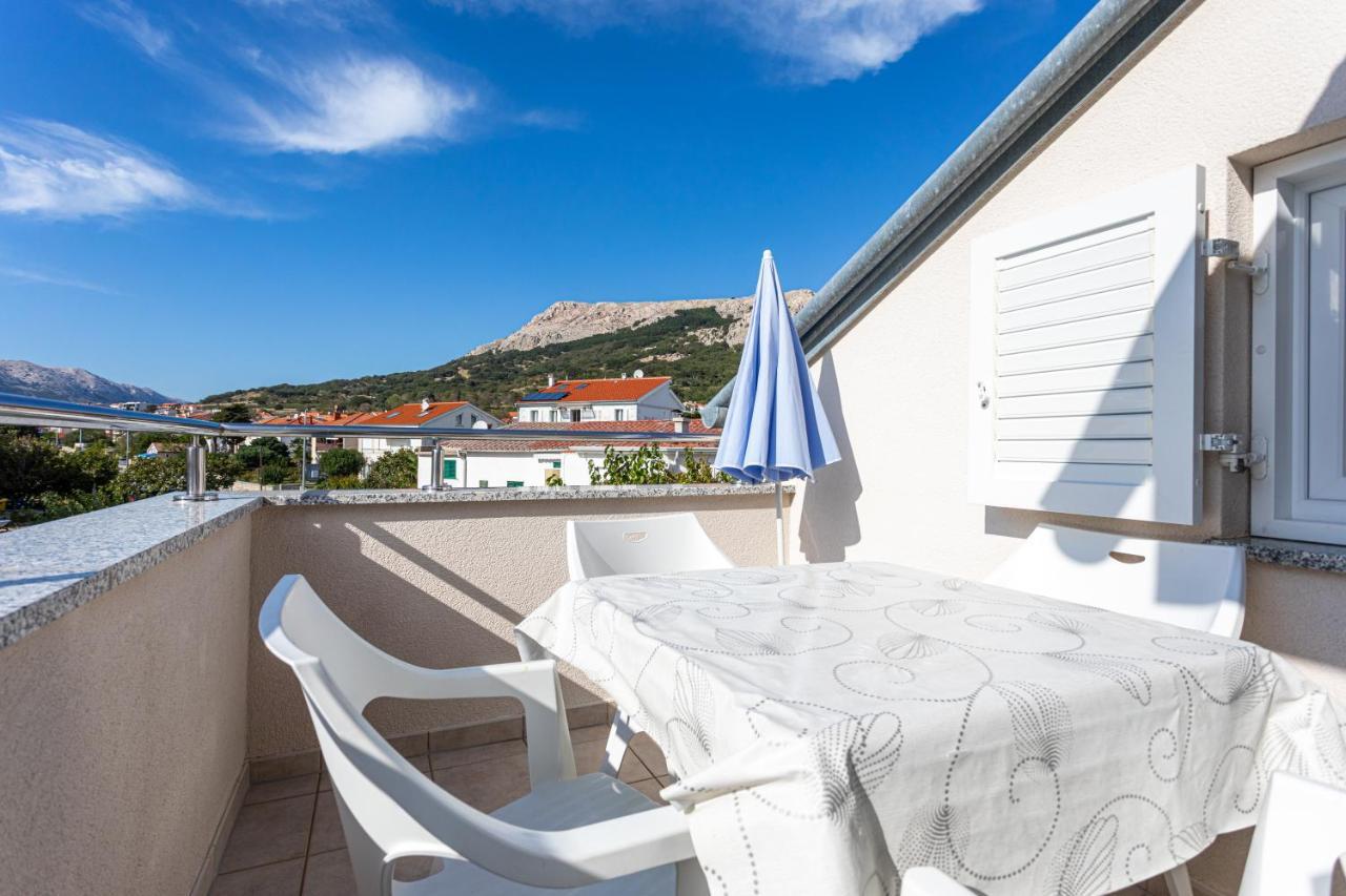Apartments Crneković Baška Buitenkant foto